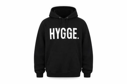 Mens UK Size M Just Hoods Black Pullover Hoodie