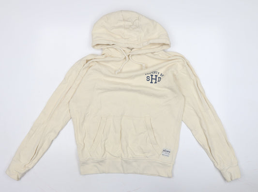 The Stronghold Mens Grey Cotton Pullover Hoodie Size S