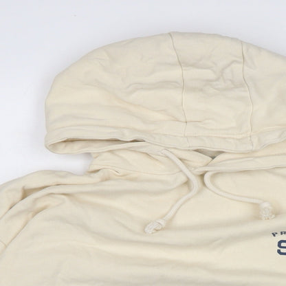 The Stronghold Mens Grey Cotton Pullover Hoodie Size S