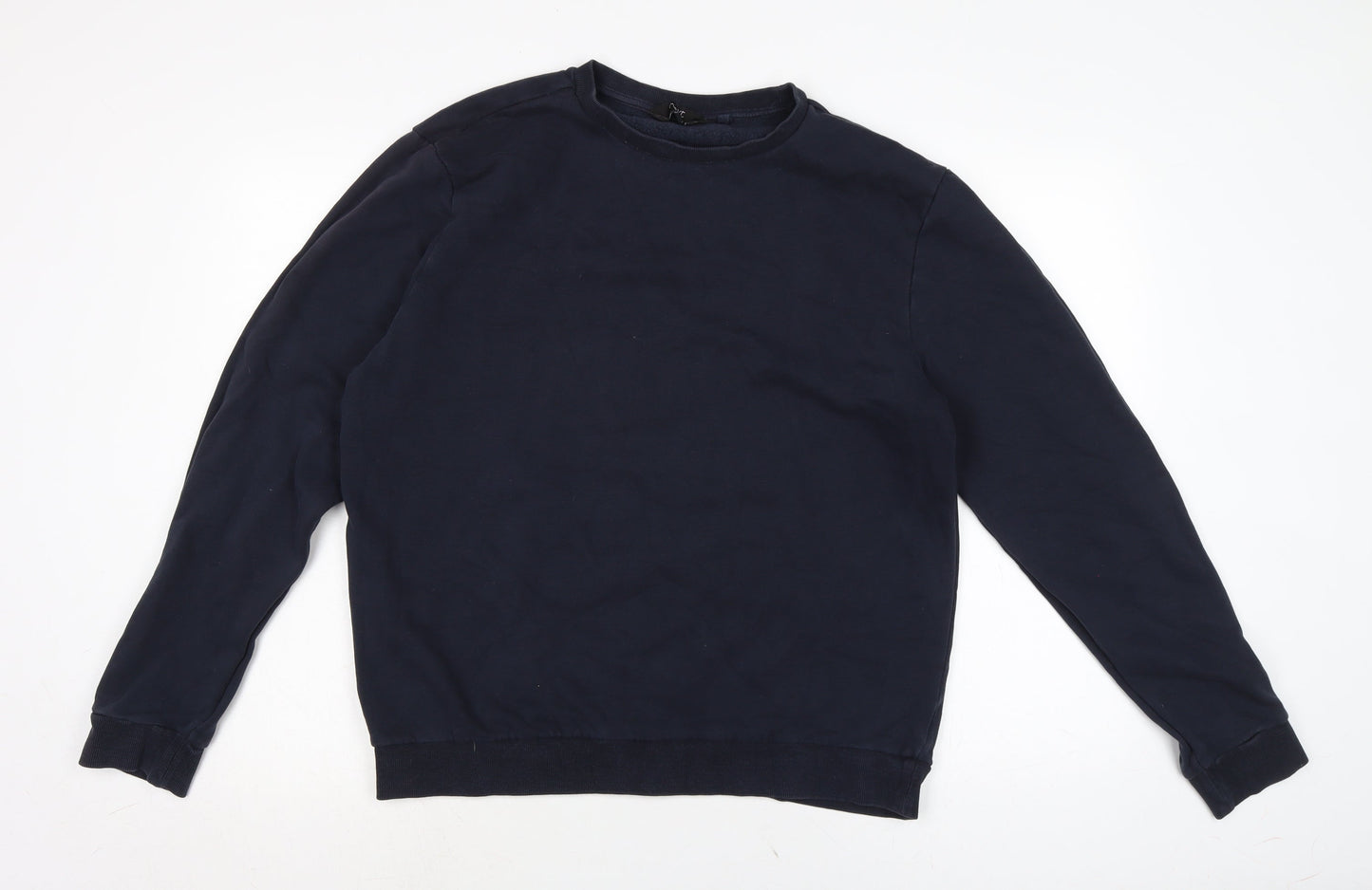 Mens UK Size L NEXT Blue Pullover Sweatshirt