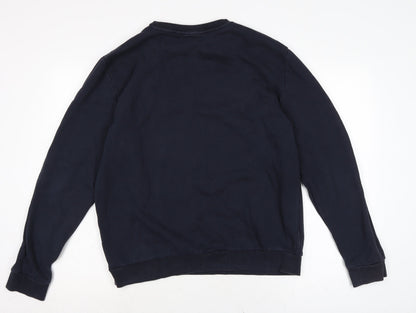 Mens UK Size L NEXT Blue Pullover Sweatshirt