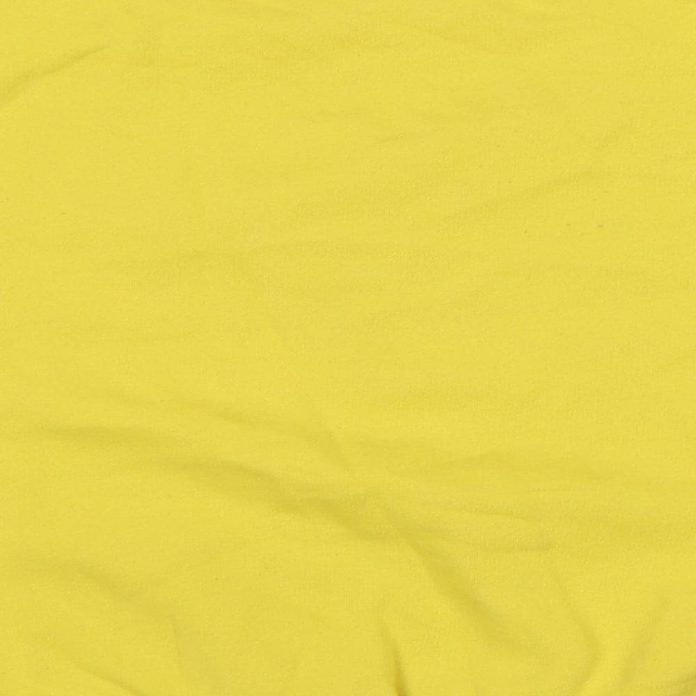 Womens UK Size L Disney Yellow Pullover Sweatshirt