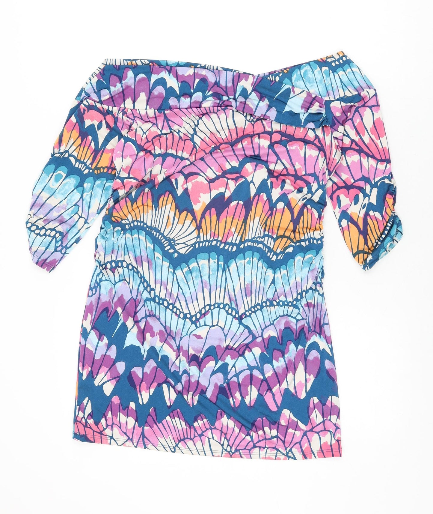 Womens UK Size 14 NEXT Multicoloured Basic T-Shirt