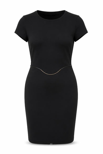 Kaleidoscope Womens Black Polyester Bodycon Size 10 Round Neck Pullover