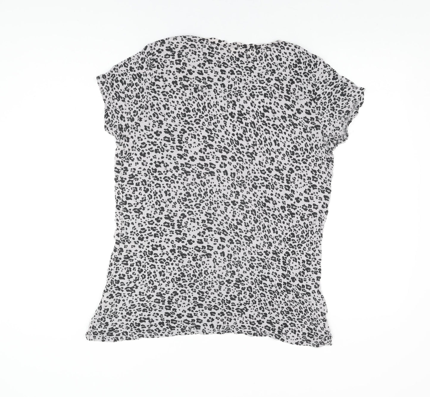 Womens UK Size 16 Marks and Spencer Grey Basic T-Shirt