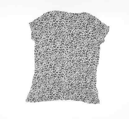 Womens UK Size 16 Marks and Spencer Grey Basic T-Shirt
