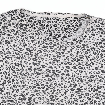 Womens UK Size 16 Marks and Spencer Grey Basic T-Shirt