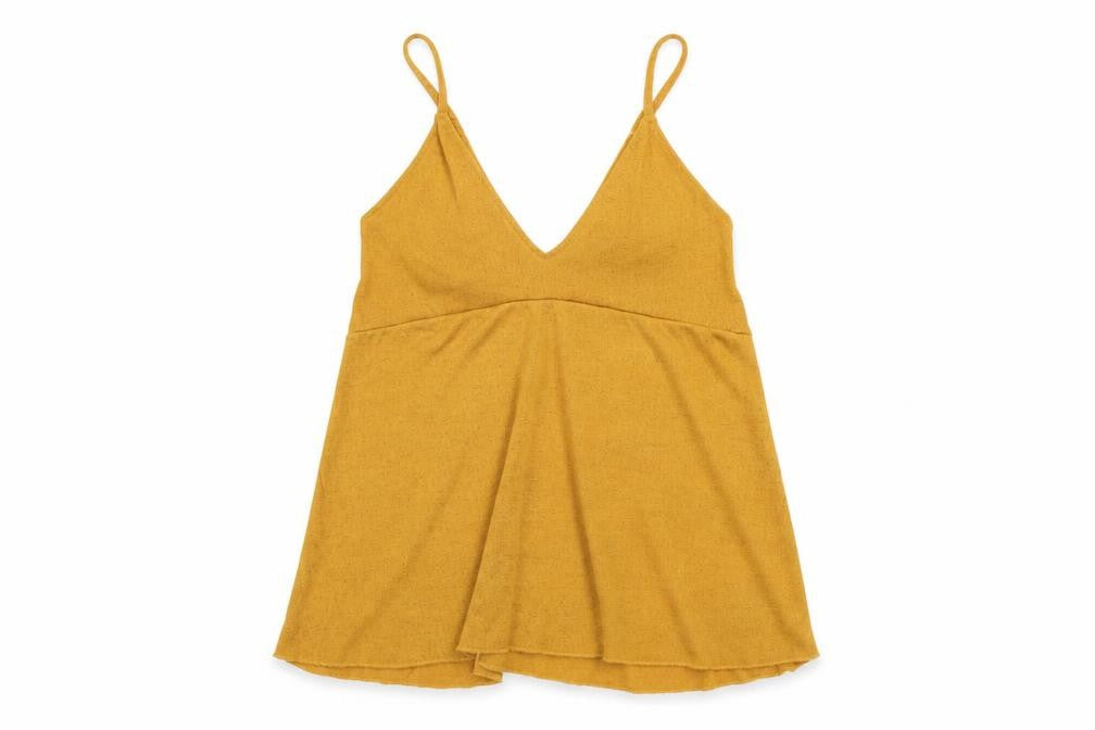 Womens UK Size S Zara Yellow Basic T-Shirt
