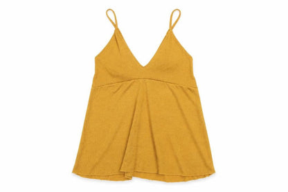 Womens UK Size S Zara Yellow Basic T-Shirt