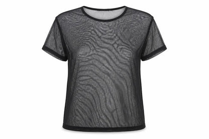 Womens UK Size 8 PRETTYLITTLETHING Black Basic T-Shirt