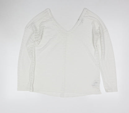 Womens UK Size 12 NEXT White Basic Blouse