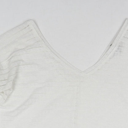 Womens UK Size 12 NEXT White Basic Blouse