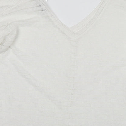 Womens UK Size 12 NEXT White Basic Blouse
