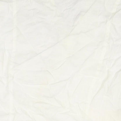 Autograph Womens White Linen Basic Blouse Size 22 V-Neck