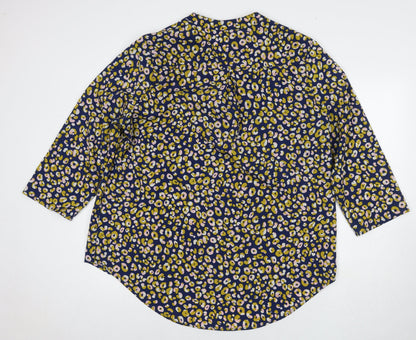 Womens UK Size 20 Izabel Multicoloured Tunic Blouse
