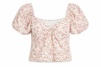 Womens UK Size 8 New Look Multicoloured Basic T-Shirt