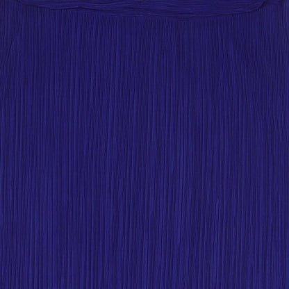 Per Una Womens Blue Polyester A-Line Skirt Size 16