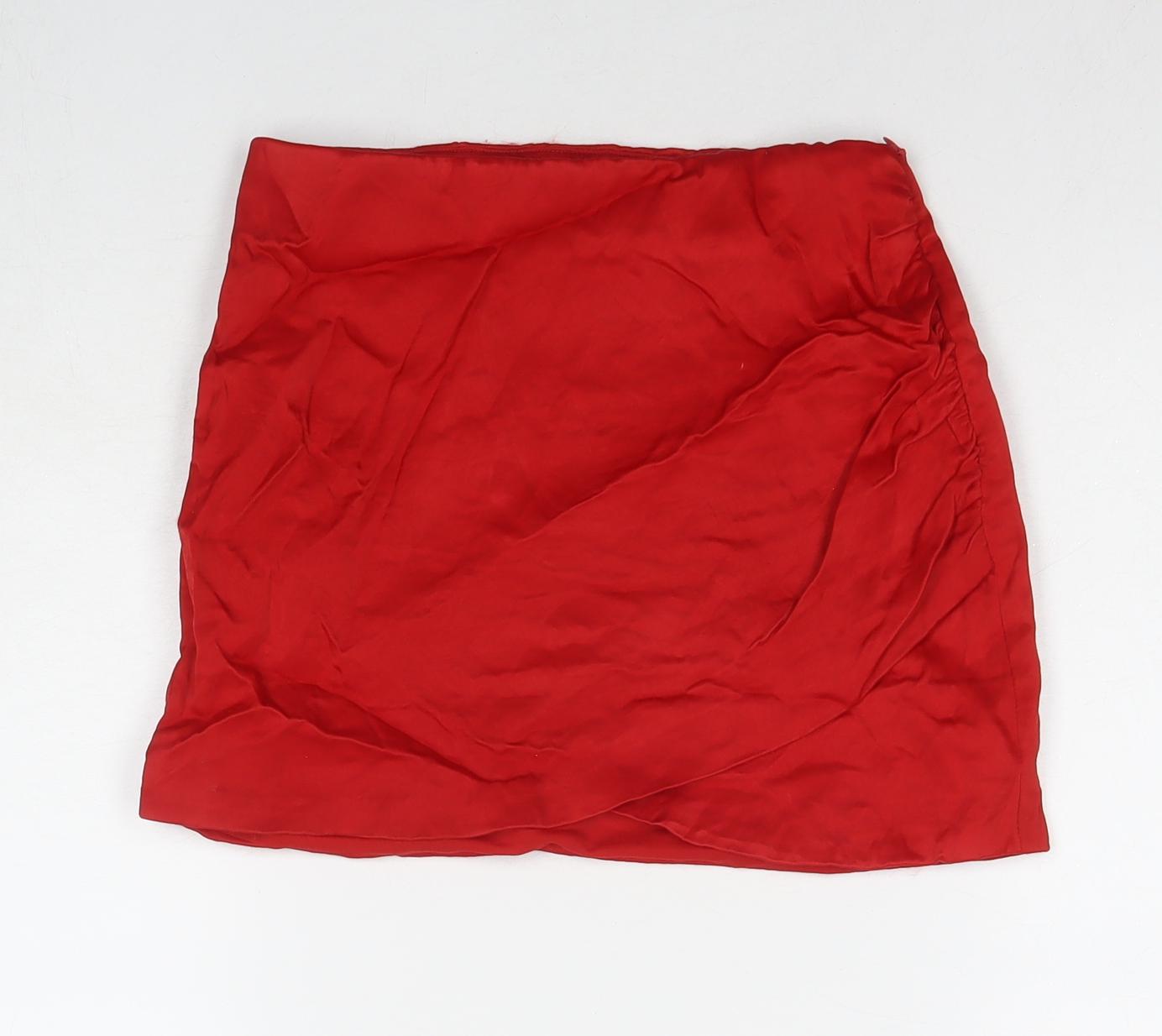 Womens UK Size XS Zara Mini  Skirt