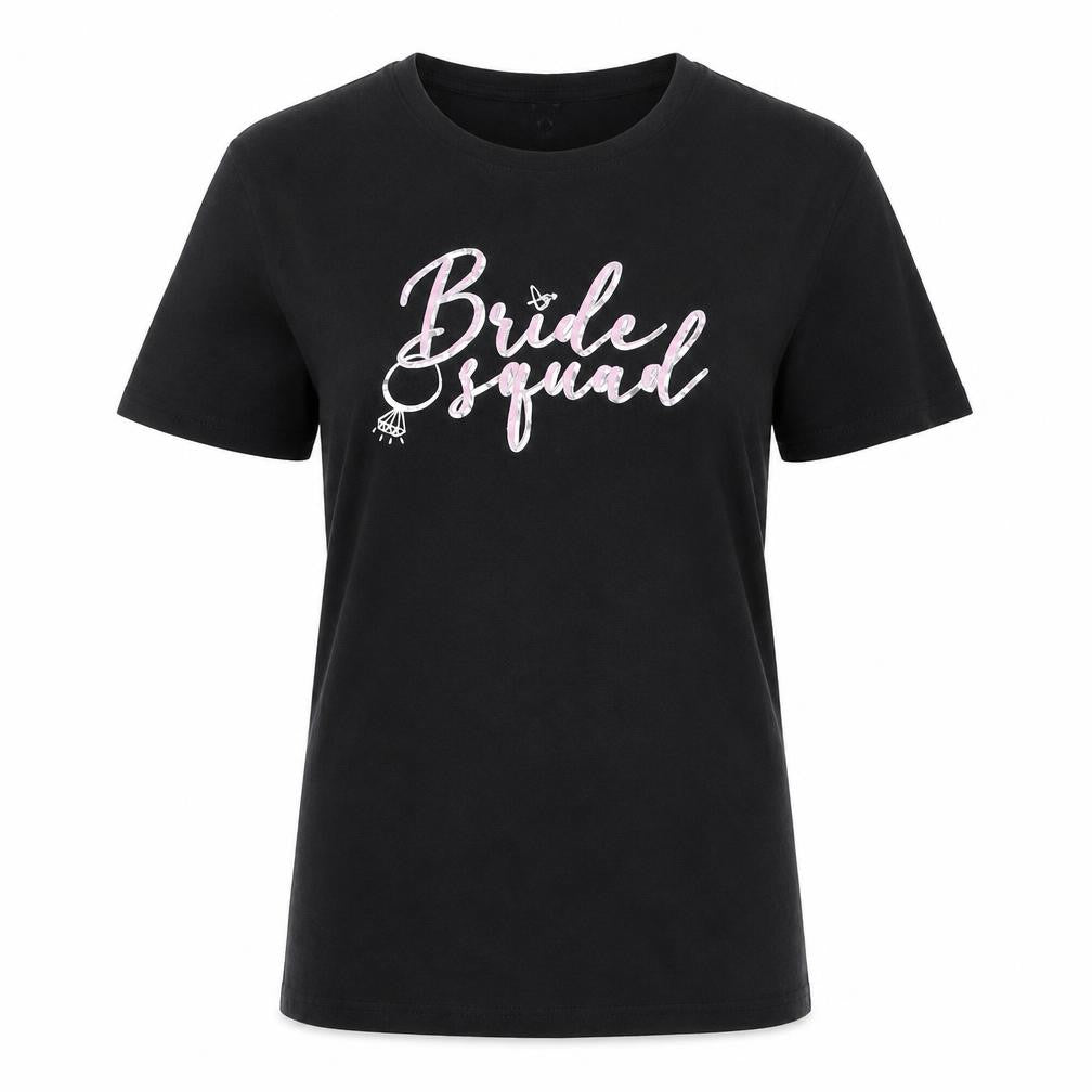 Womens UK Size 12 New Look Black Basic T-Shirt