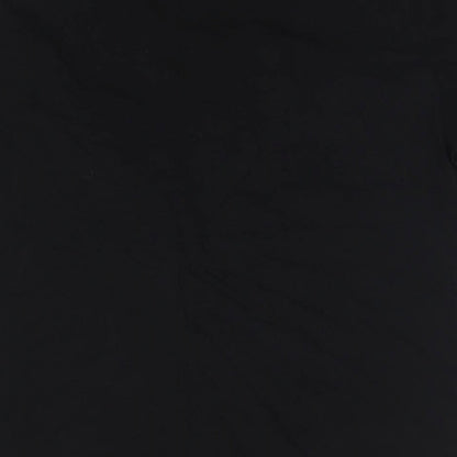 Womens UK Size 12 New Look Black Basic T-Shirt