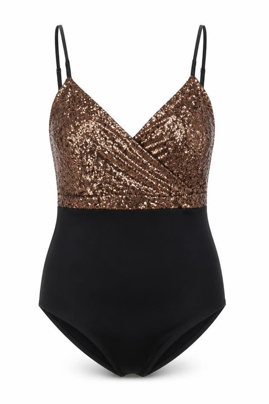 Womens UK Size 18 Boohoo One-Piece Black Bodysuit