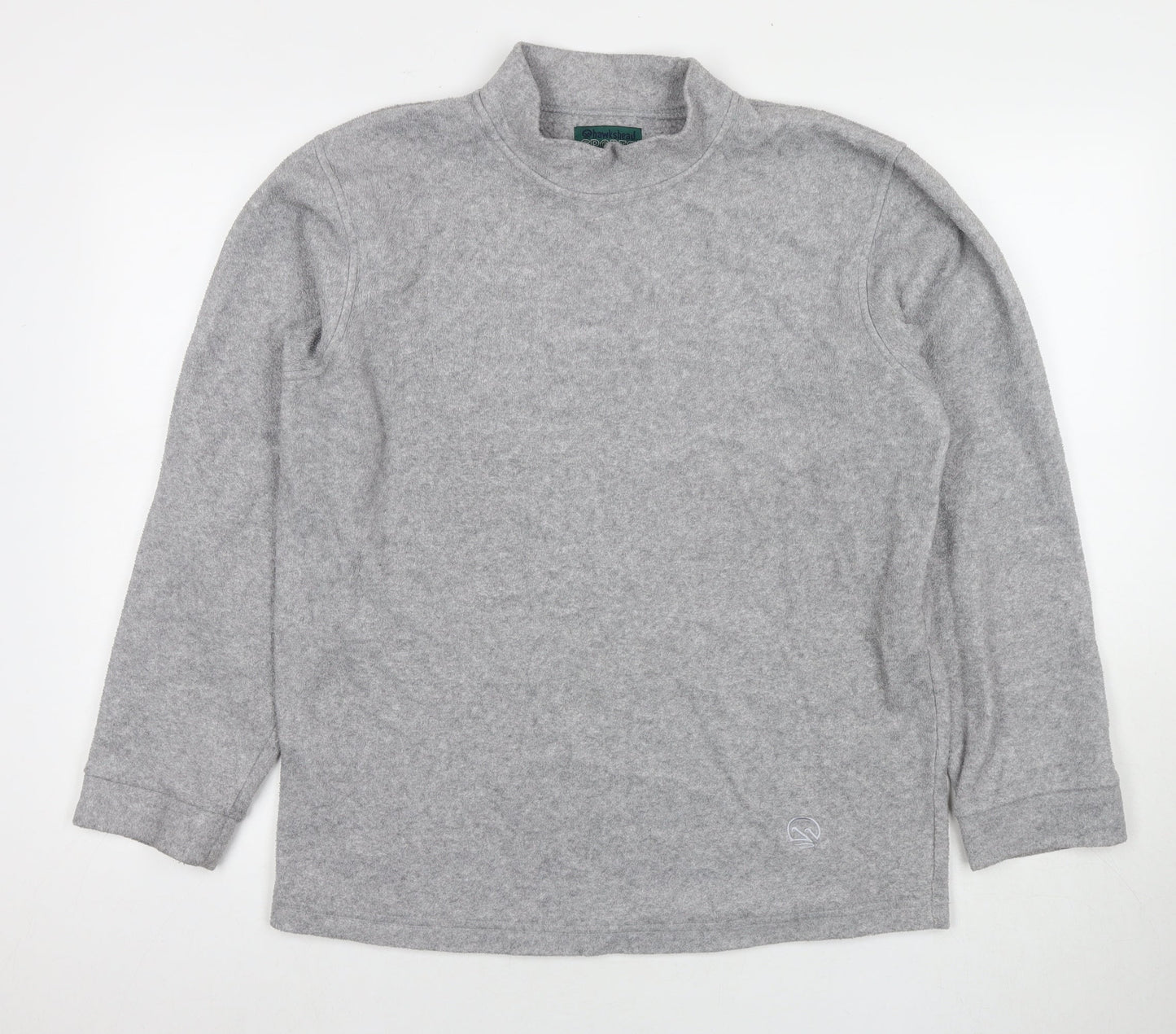 Hawkshead Womens Grey Polyester Pullover Sweatshirt Size S Pullover