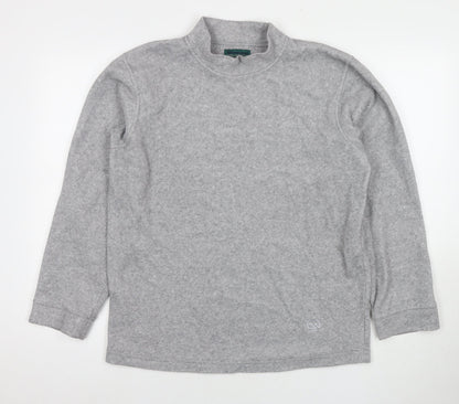 Hawkshead Womens Grey Polyester Pullover Sweatshirt Size S Pullover