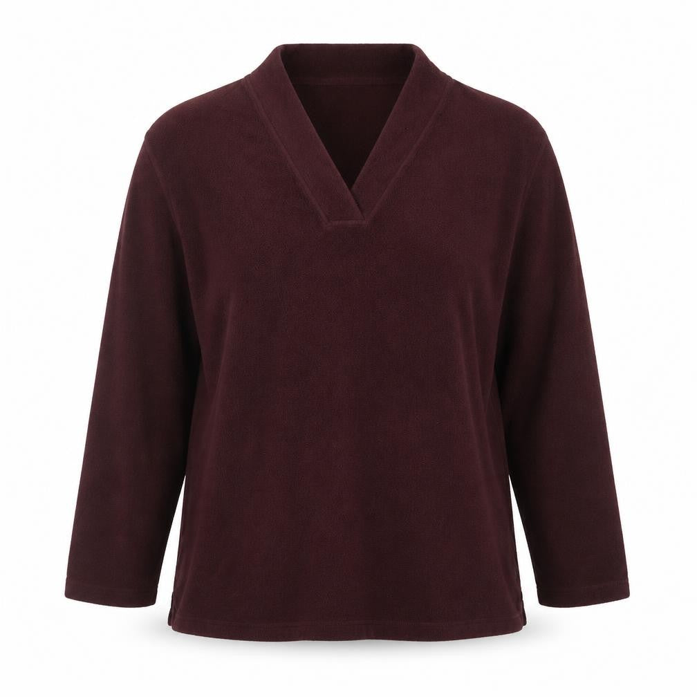 Womens UK Size 14 Lands' End Red Pullover Sweatshirt