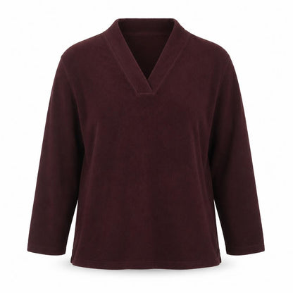 Womens UK Size 14 Lands' End Red Pullover Sweatshirt