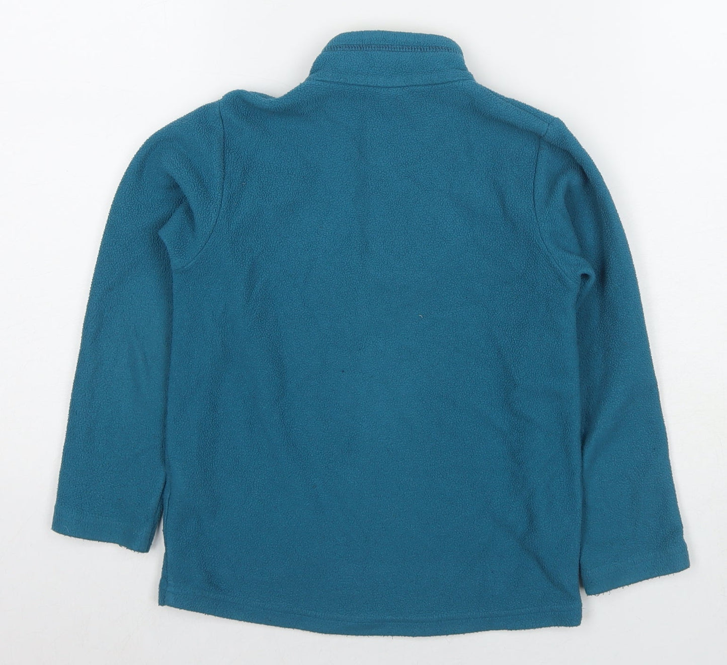 DECATHLON Boys Blue Polyester Pullover Sweatshirt Size 6 Years Pullover