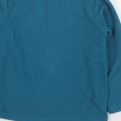DECATHLON Boys Blue Polyester Pullover Sweatshirt Size 6 Years Pullover