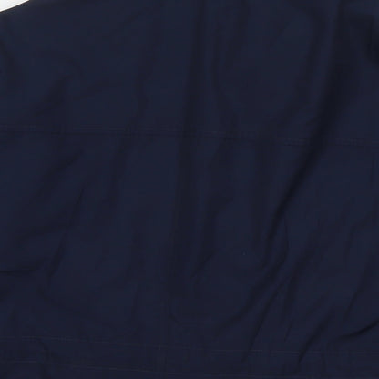 Womens UK Size 16 Marks and Spencer Blue Rain Coat