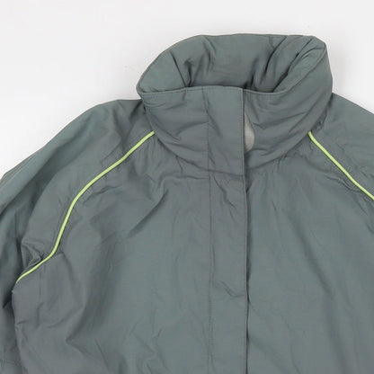 Fouganza Womens Grey Jacket Size M Zip - Technical