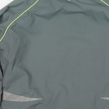Fouganza Womens Grey Jacket Size M Zip - Technical