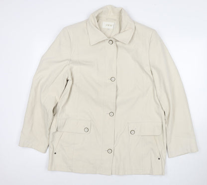Womens UK Size 14 EWM Ivory Jacket