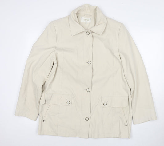 Womens UK Size 14 EWM Ivory Jacket