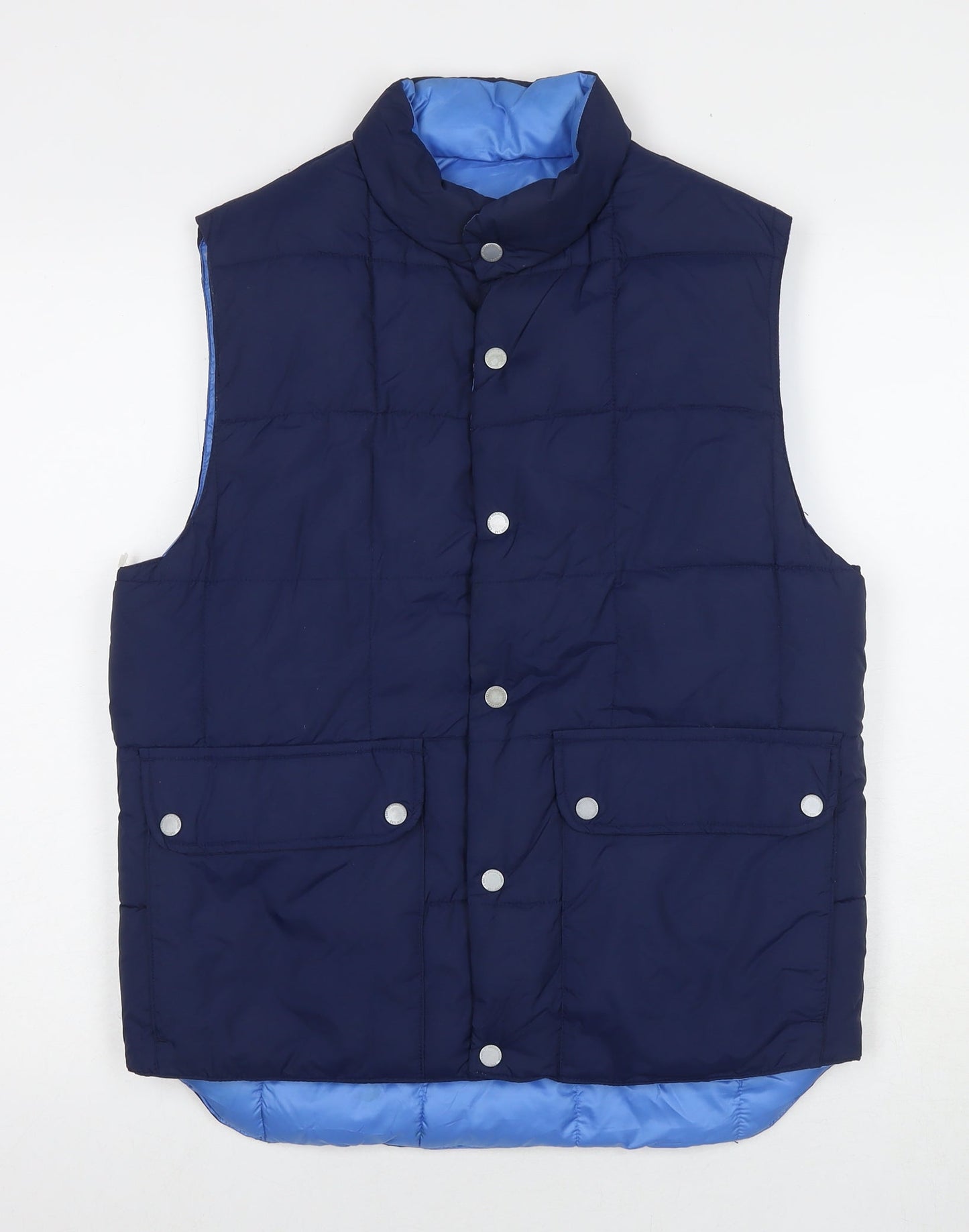 Mens UK Size S H&M Blue Gilet