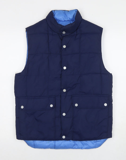 Mens UK Size S H&M Blue Gilet
