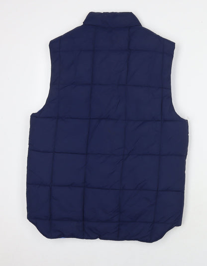 Mens UK Size S H&M Blue Gilet
