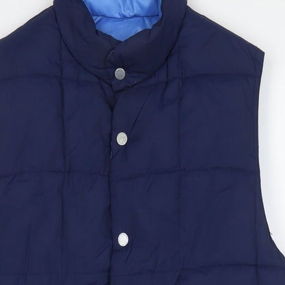 Mens UK Size S H&M Blue Gilet