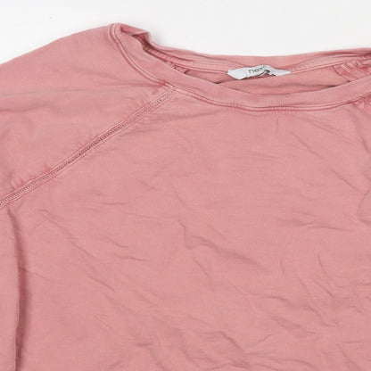 Womens UK Size 16 NEXT Pink Pullover Sweatshirt