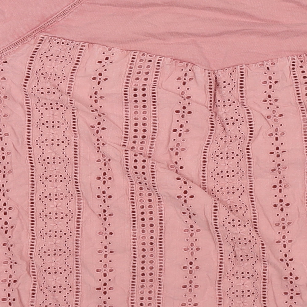 Womens UK Size 16 NEXT Pink Pullover Sweatshirt