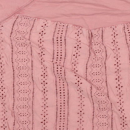 Womens UK Size 16 NEXT Pink Pullover Sweatshirt
