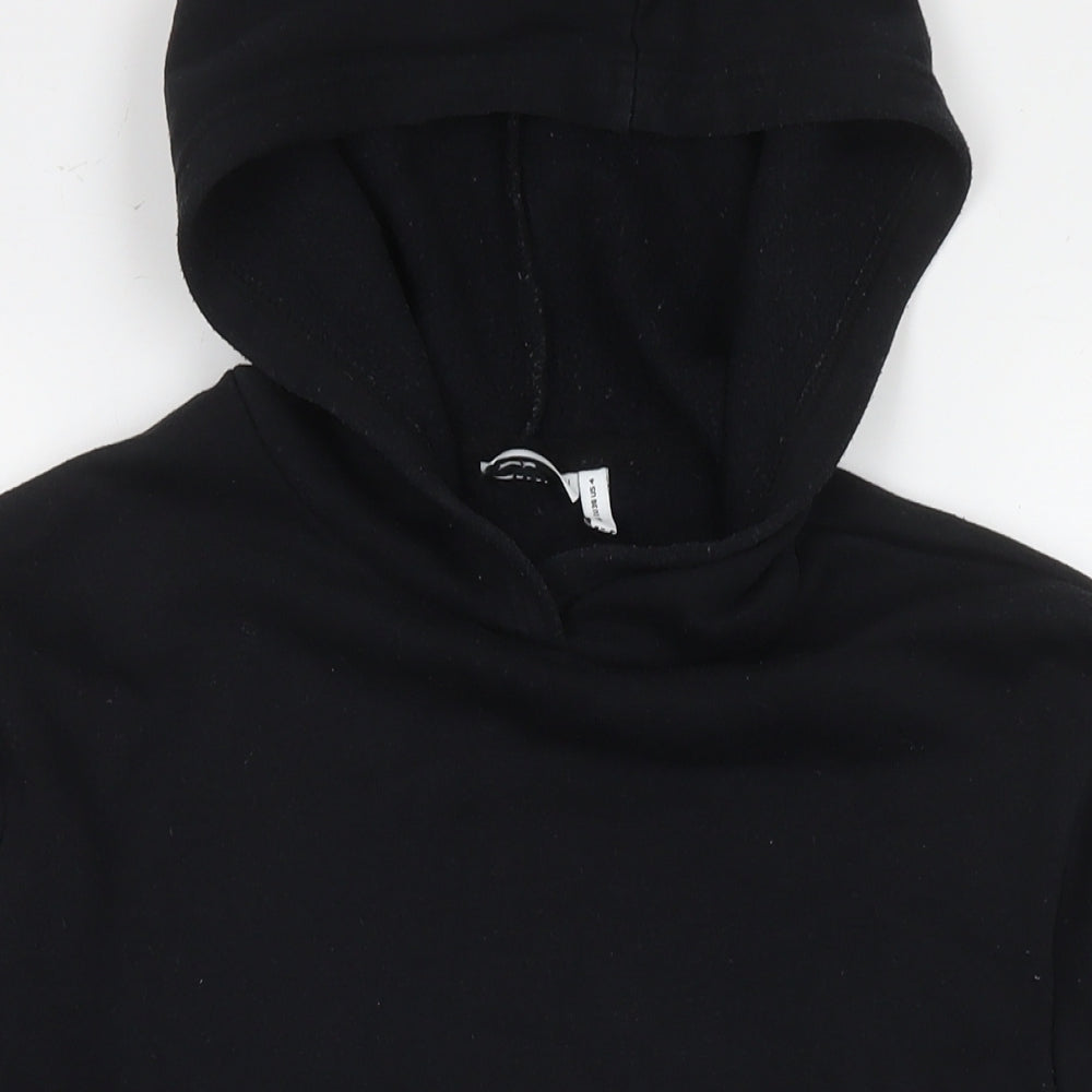 Womens UK Size 8 ASOS Black Pullover Sweatshirt