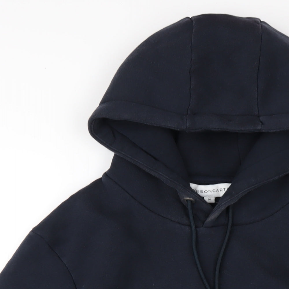 Mens UK Size M Jameson Carter Blue Pullover Hoodie