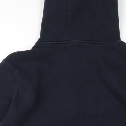 Mens UK Size M Jameson Carter Blue Pullover Hoodie