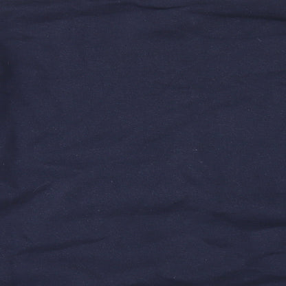 Womens UK Size S Pull&Bear Blue Pullover Sweatshirt