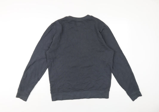 Mens UK Size S River Island Grey Pullover Sweatshirt