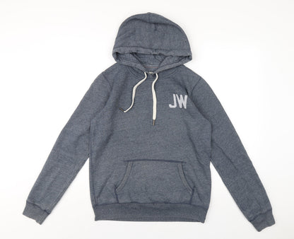 Womens UK Size 12 Jack Wills Blue Pullover Hoodie
