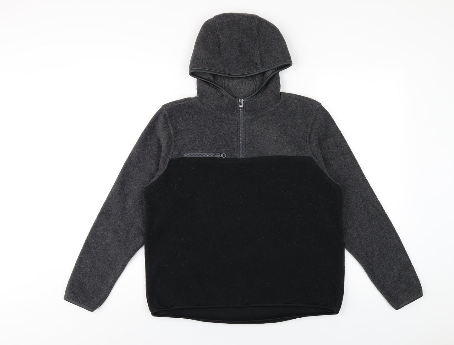 Gap Womens Grey Polyester Pullover Sweatshirt Size XS Zip